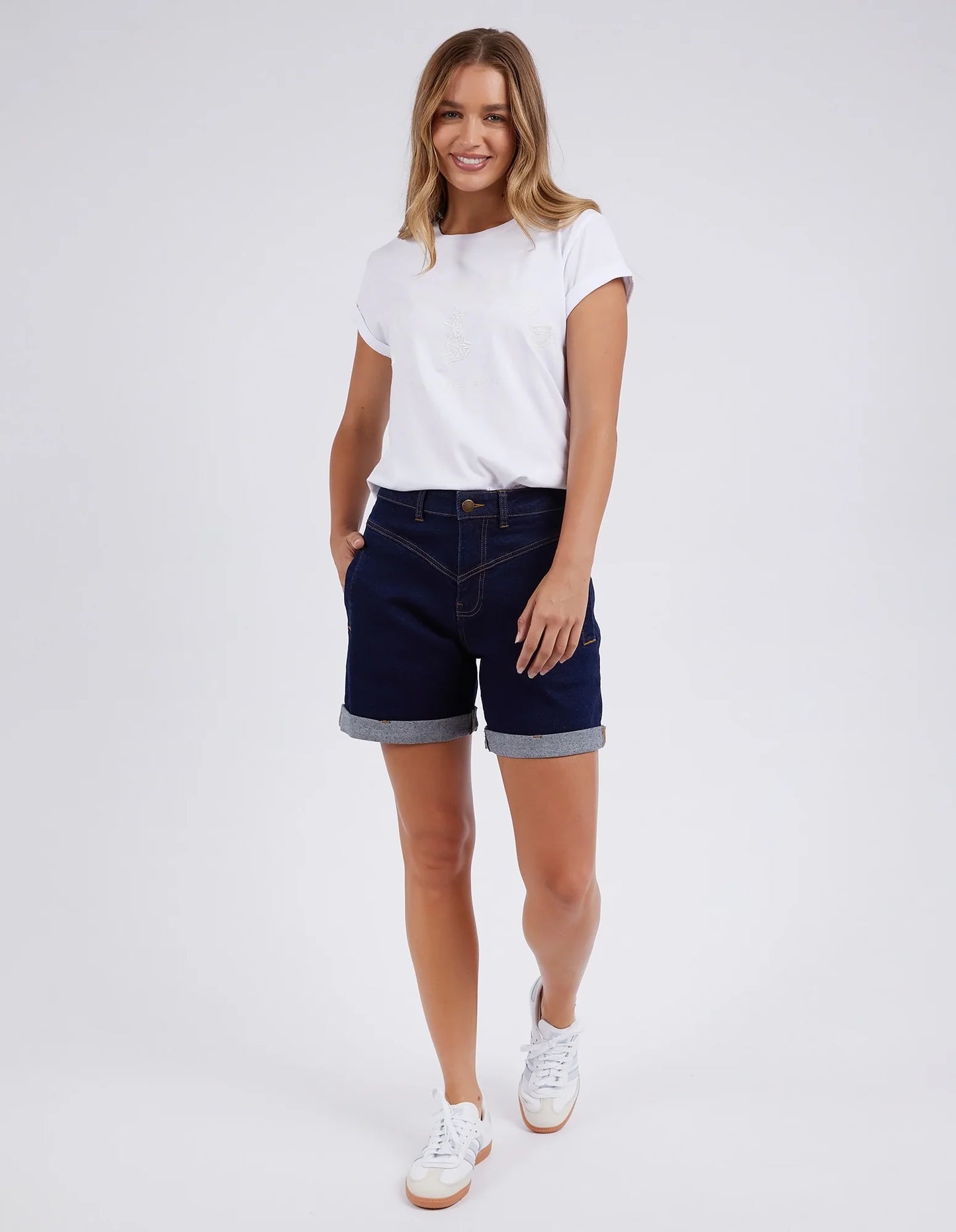 FOXWOOD DEVI SHORT - DARK BLUE