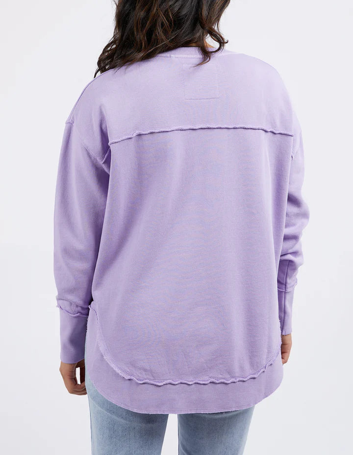 FOXWOOD SIMPLIFIED CREW - LAVENDER