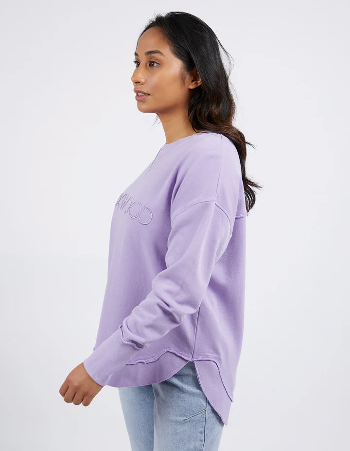 FOXWOOD SIMPLIFIED CREW - LAVENDER