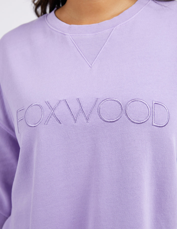 FOXWOOD SIMPLIFIED CREW - LAVENDER