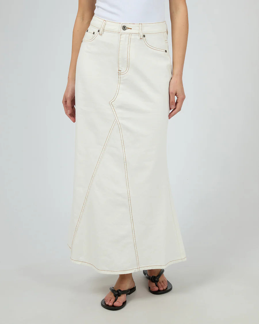 SILENT THEORY LANA SKIRT - VINTAGE WHITE