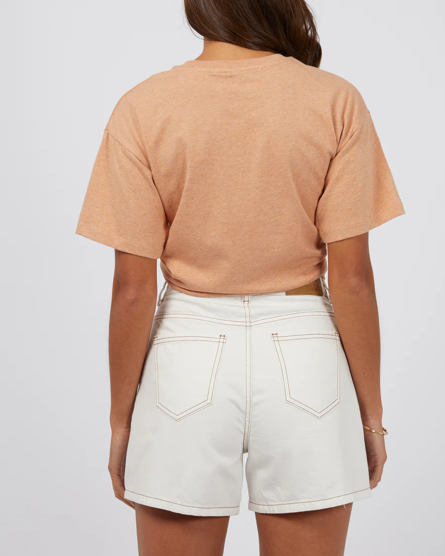 SILENT THEORY LOGO TEE - PEACH