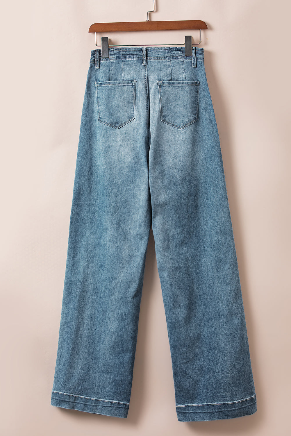 PRICKLE & POLLY - Dusty Blue Straight leg Jeans