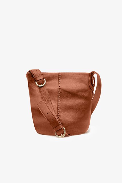 ANTLER BAG AMICI LEATHER - TAN