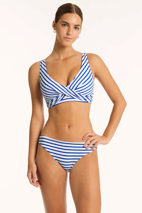 SEA LEVEL Amalfi Cross Front Multifit Bra