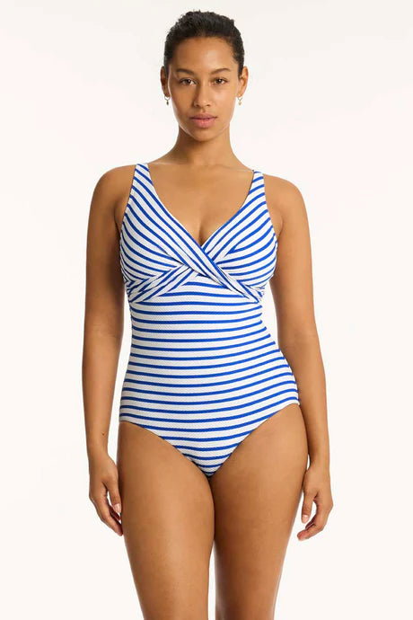 SEA LEVEL Amelfi Cross Front One Piece