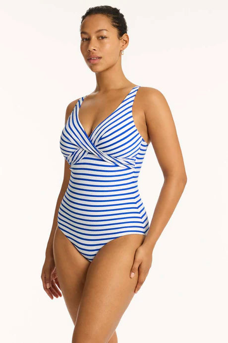 SEA LEVEL Amelfi Cross Front One Piece