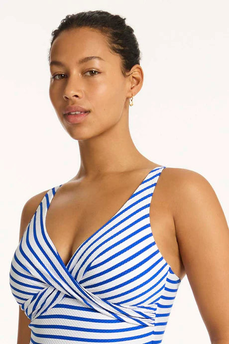 SEA LEVEL Amelfi Cross Front One Piece