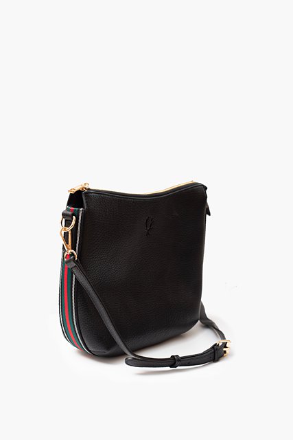 ANTLER BAG ALFIE - BLACK & RED