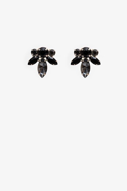 ANTLER EARRINGS  - CLARICE BLACK