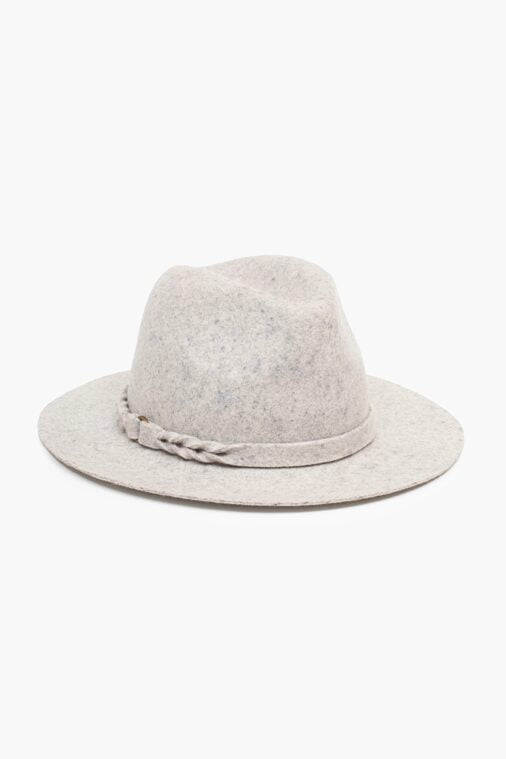 ANTLER FEDORA - JACKSON SUMMIT GREY