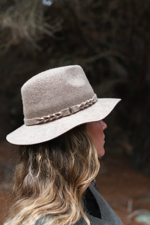 ANTLER FEDORA - JACKSON SUMMIT GREY