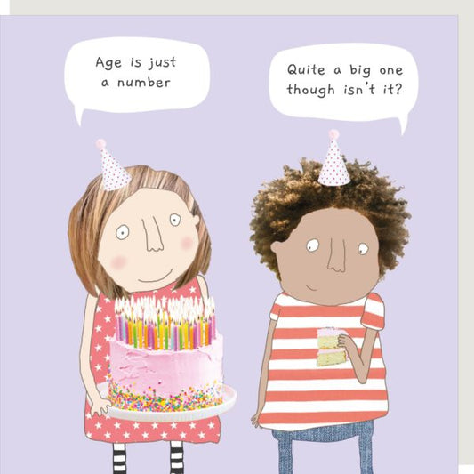 ROSIE MADE A THING CARDS - BIG NUMBER