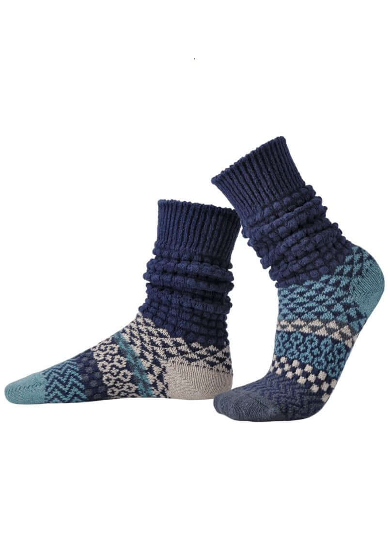 SOLMATE SOCKS - CERAULEAN  Socks