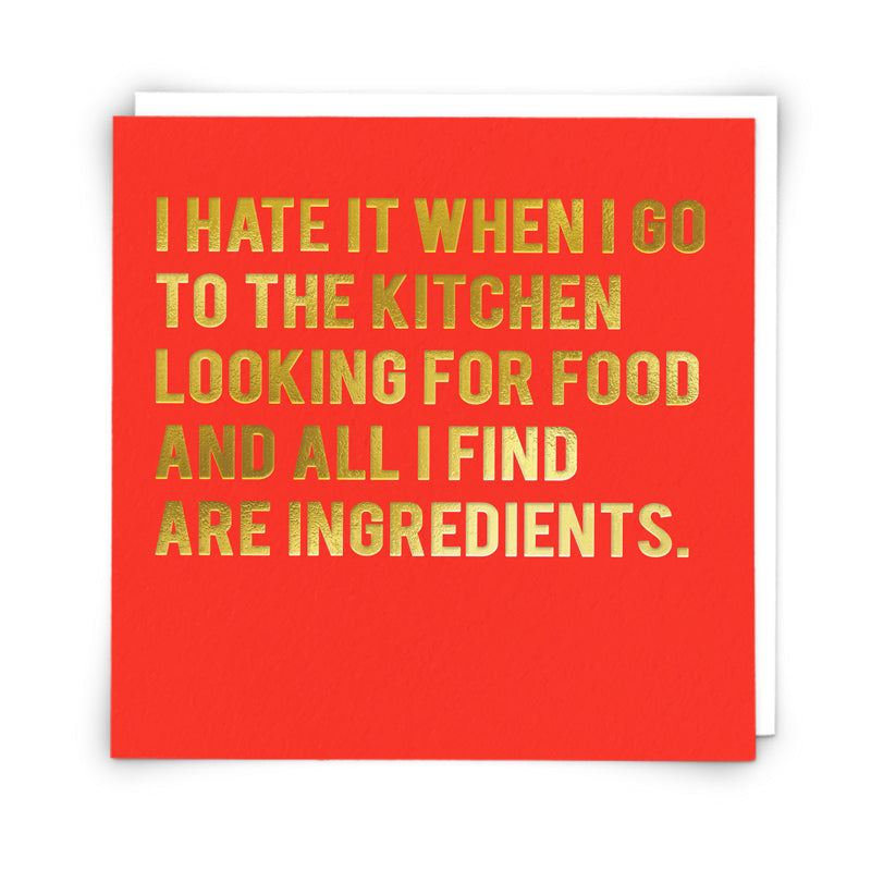 CLOUD NINE CARDS - Kitchen looking for Food