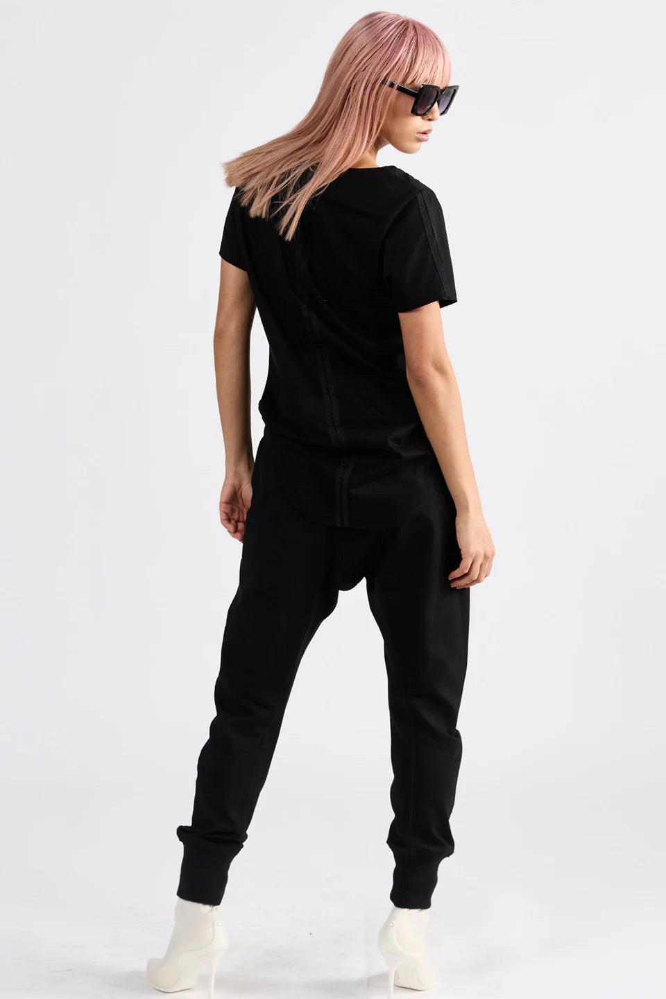 DREF BY D BAZIL PANT - Black