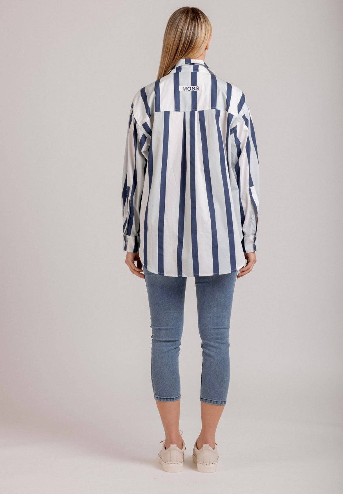 MOSS MAXWELL STRIPE SHIRT