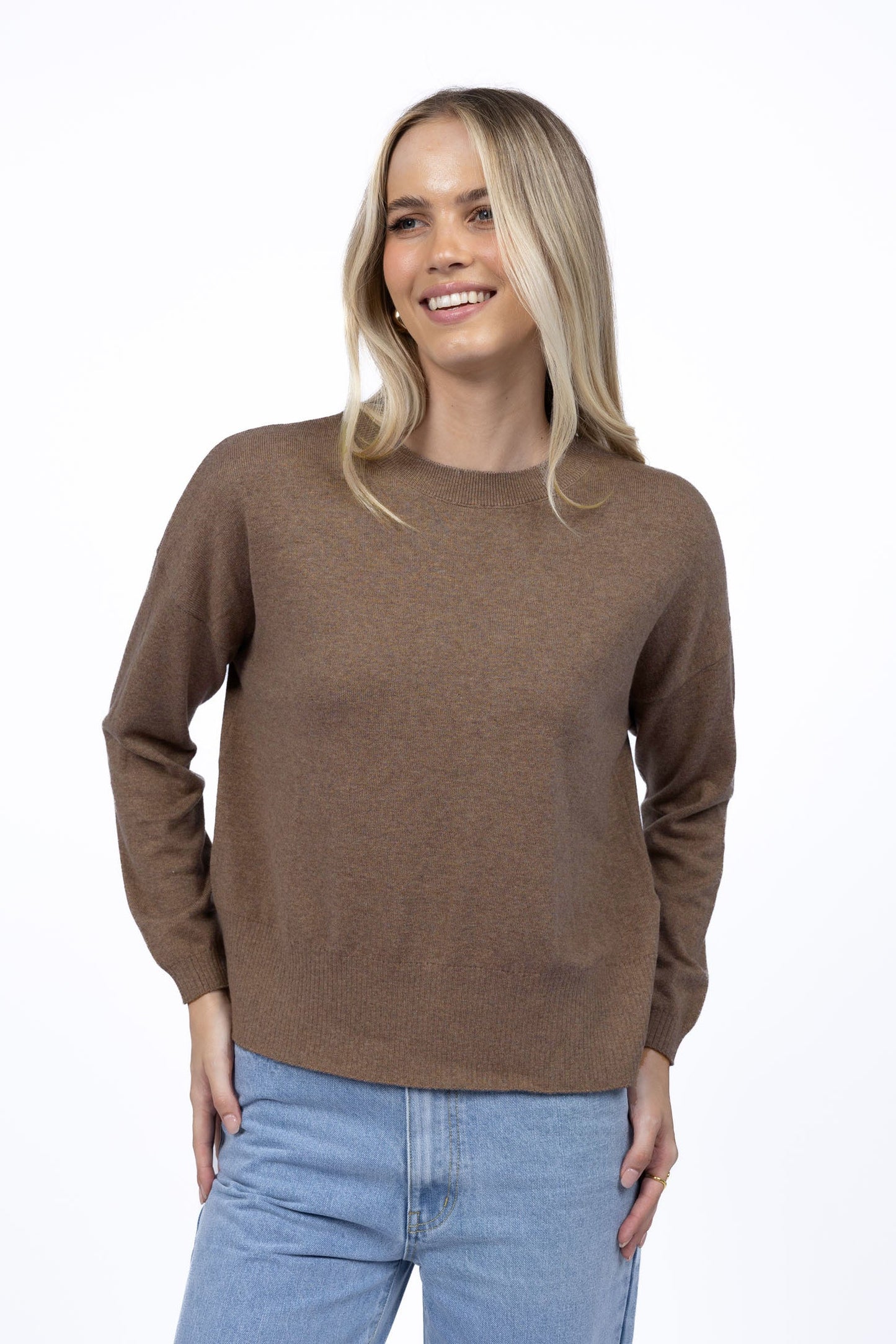 HUMIDITY CHARM JUMPER - MOCHA