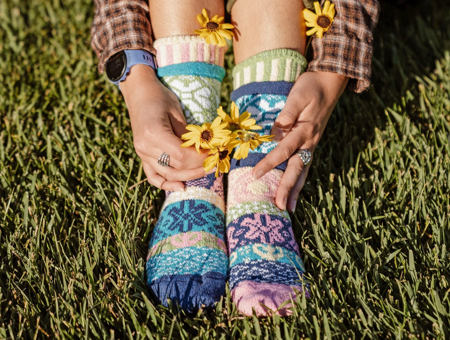 SOLMATE SOCKS - Hummingbird