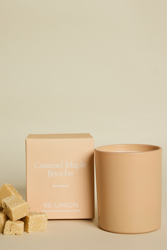 REUNION - Caramel Mapel Brioche 210g Soy Candle