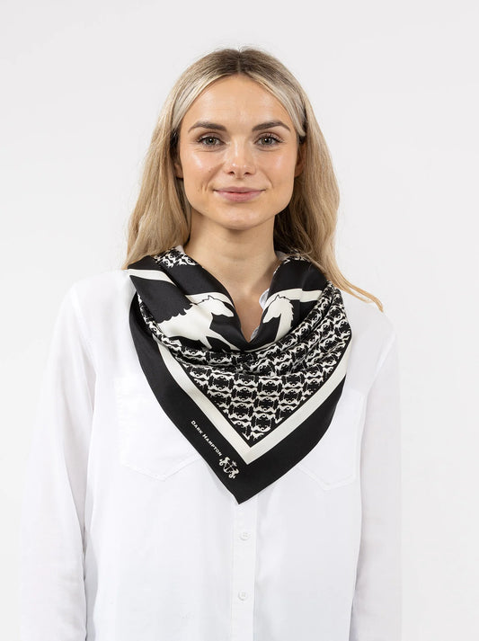 DARK HAMPTON - THE LITTLE LARGE SILK SCARF