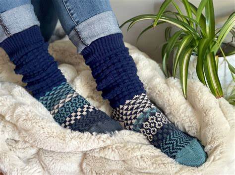 SOLMATE SOCKS - CERAULEAN  Socks