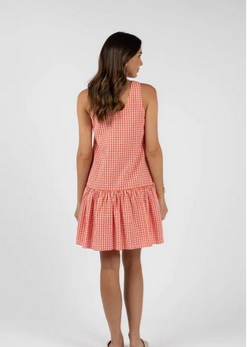 HUMIDITY ELISA DRESS - PINK/RED