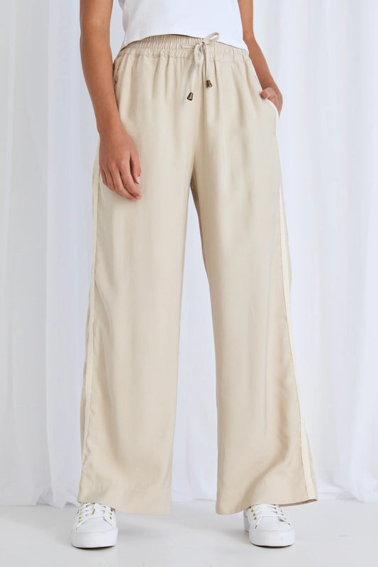 STORIES BE TOLD TOWNIE WIDE PANT - SAND