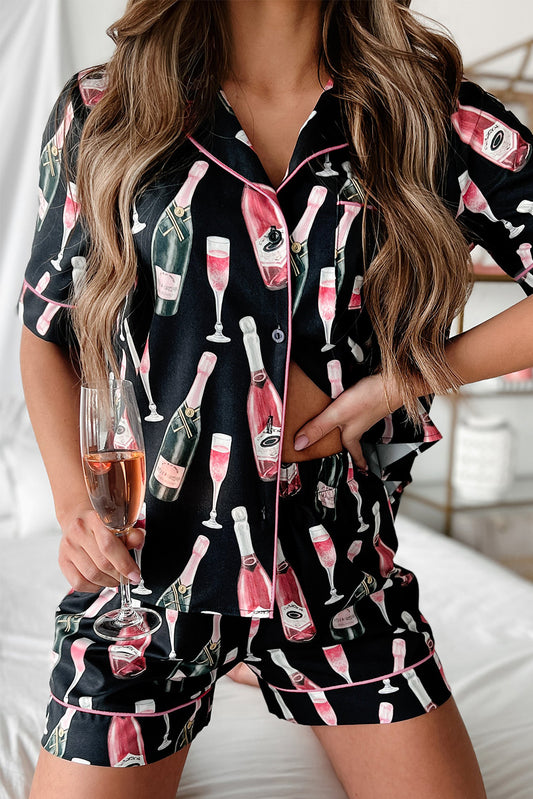 PRICKLE & POLLY Satin Champagne Pjs