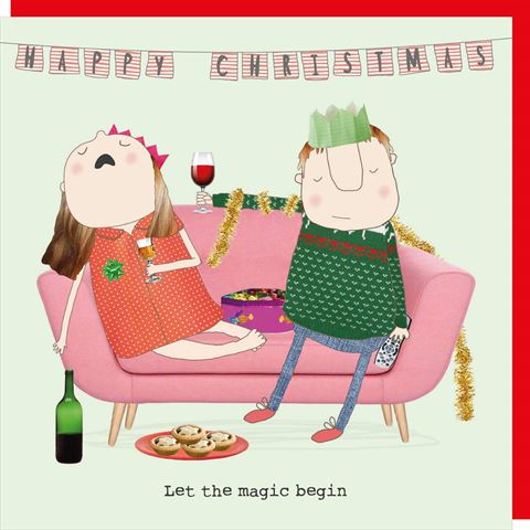 ROSIE MADE A THING CARDS - Let The Magic Begin - Christmas Card