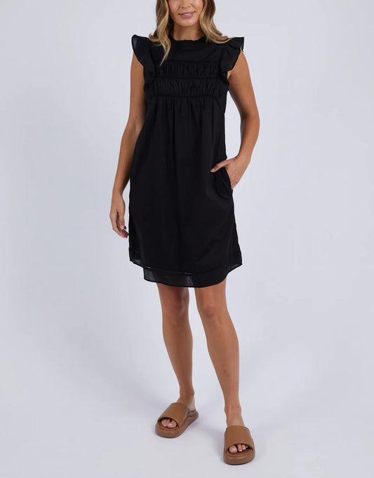 FOXWOOD FREYA DRESS - BLACK