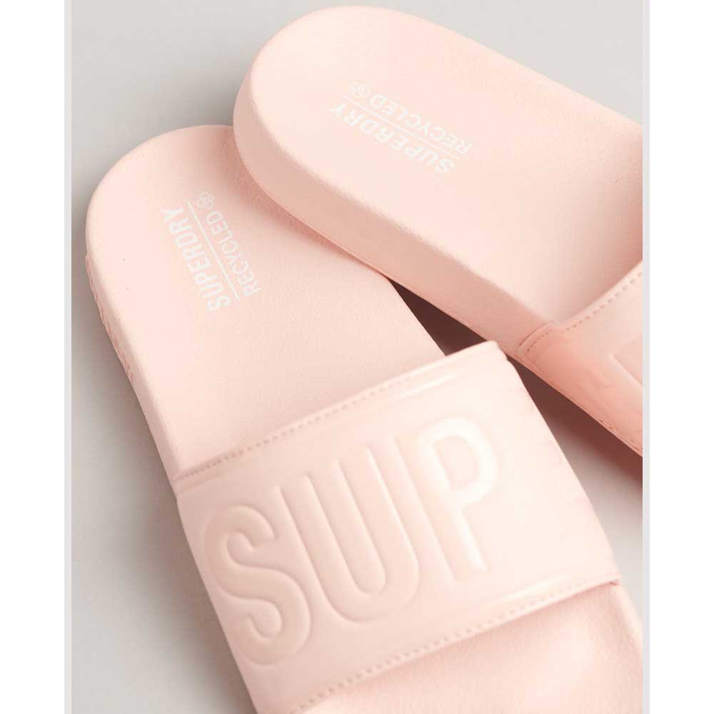 SUPERDRY CODE CORE POOL SLIDE - Pink Pesca – The little red fox ltd