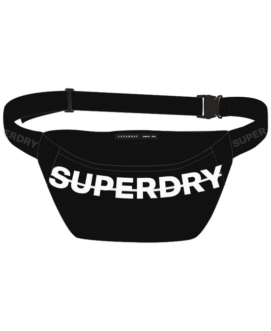 SUPERDRY TARP FESTIVAL BUMBAG -Black/Optic